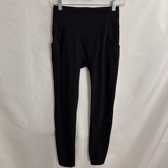 Lululemon Speed Up Tight 28" Inseam Full On Luxtreme Black Leggings Women's Sz 6 - Picture 5 of 7